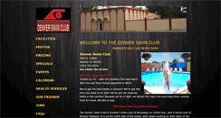 Desktop Screenshot of denverswimclub.com